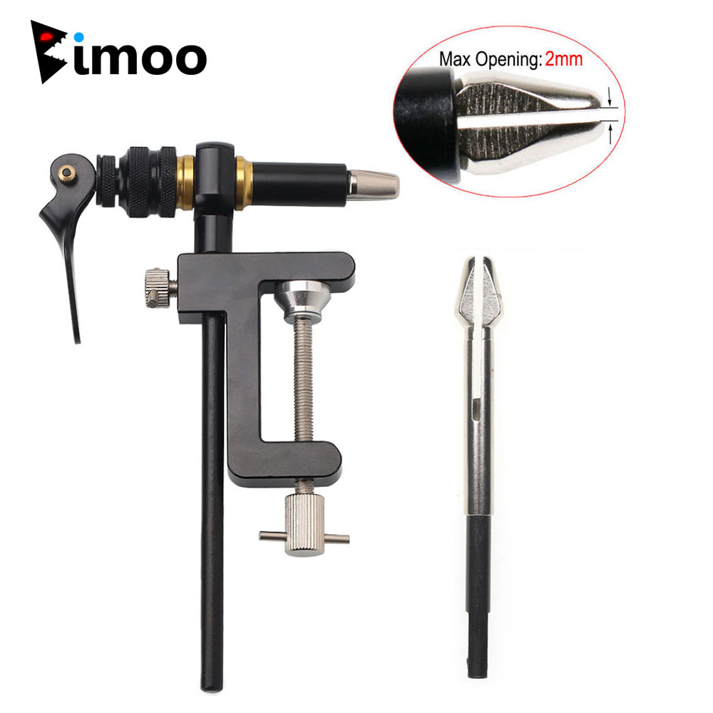 Fishing Lure Jig - 1PC 360° Rotation C-Clamp Fly Tying