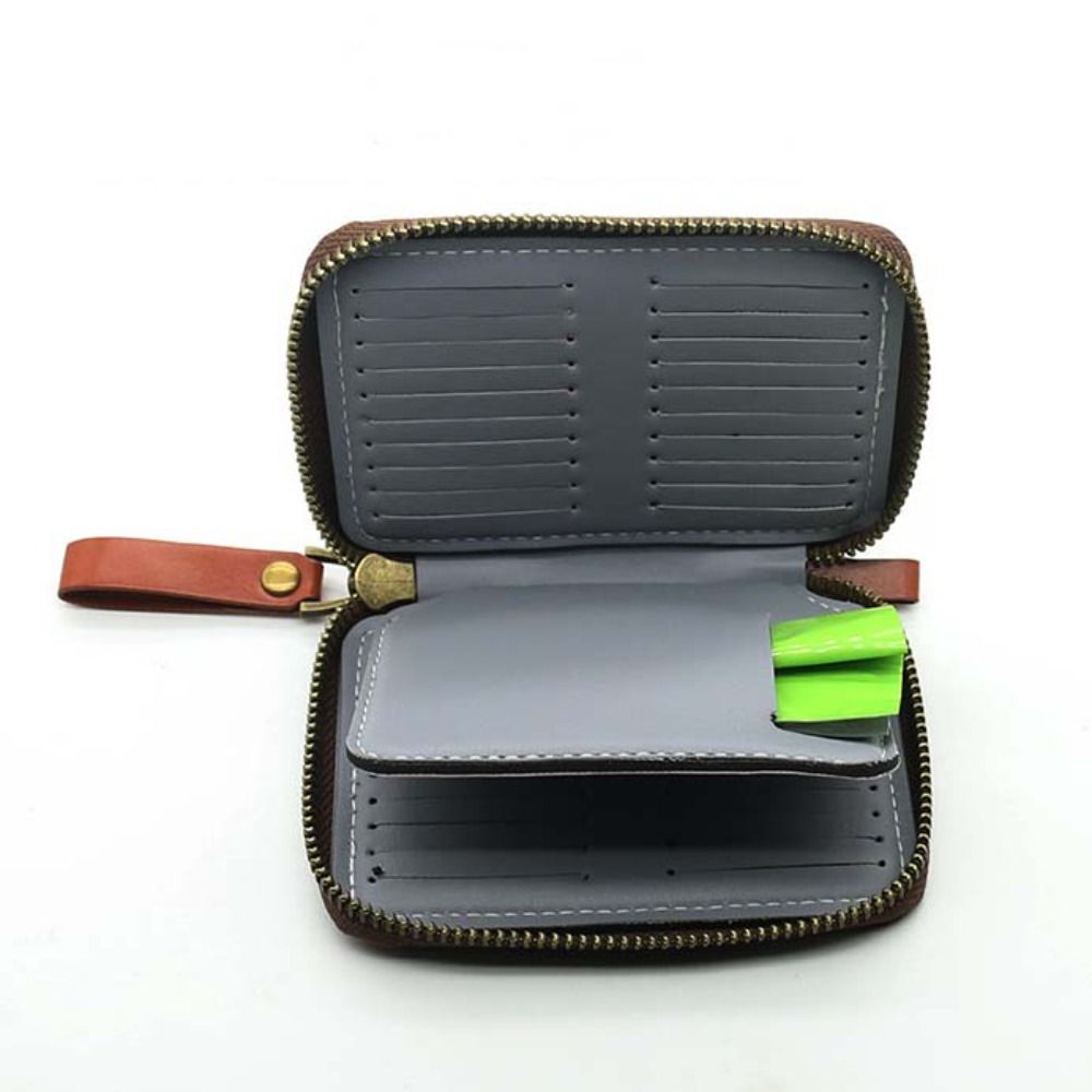 Fishing Lure Jig - PU Leather Lure Wallet Bag Lure