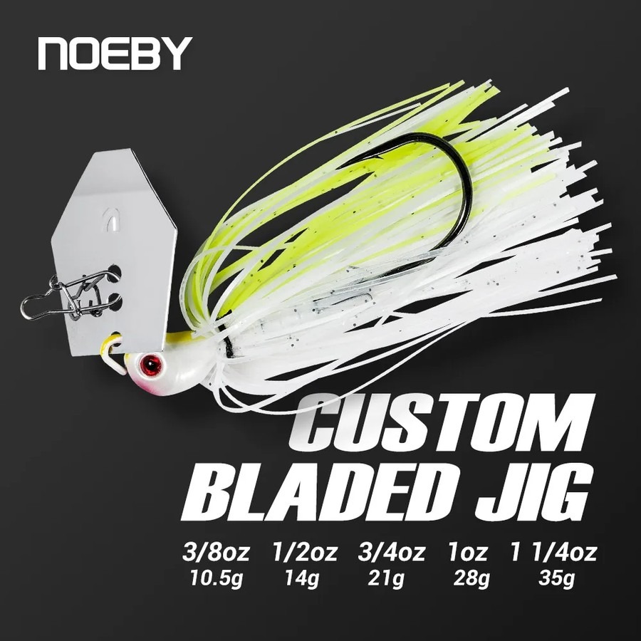Fishing Lure Buzzbait - Noeby Chatterbait Bladed Jig 10.5-35g Vibrating