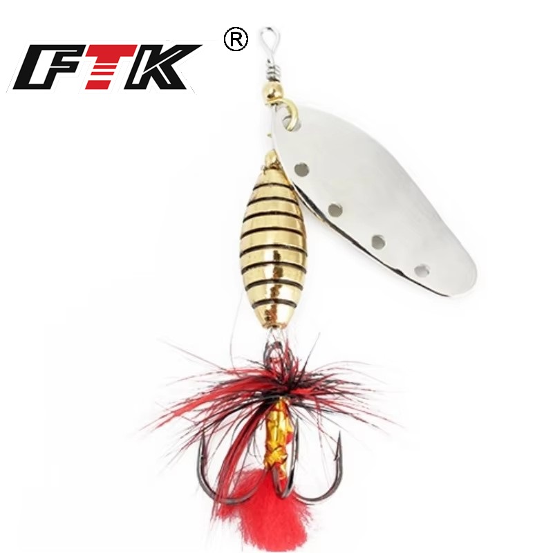 Fishing Lure Swimbait - FTK 6g 12g 16g Metal Spinner