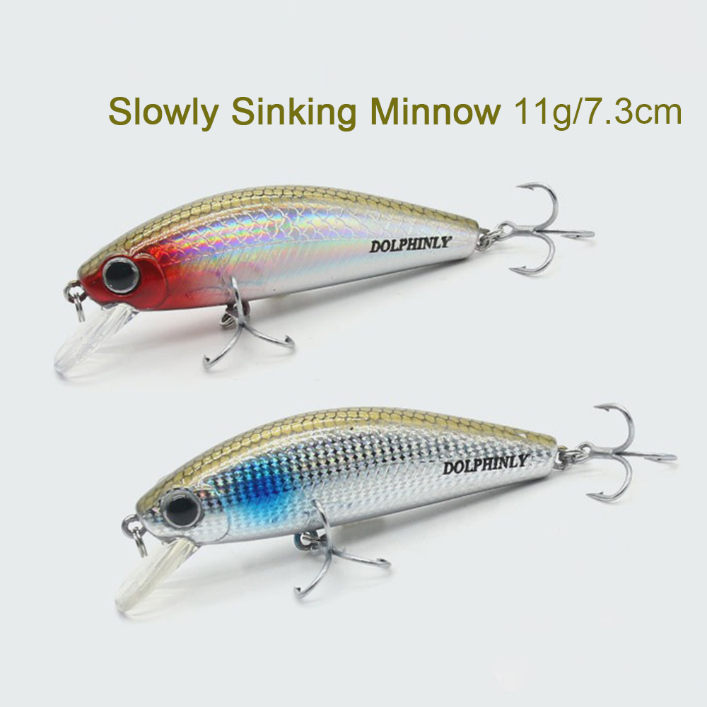 Fishing Lure Swimbait - Sinking Minnow Fishing Lures 11g Long-range
