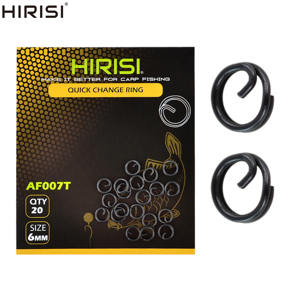 Fishing Lure Accessories - 20pcs Carp fishing split rings Double