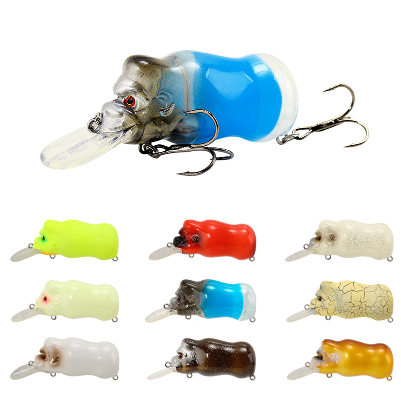 64mm 16G Floating Orangutan Lu - Fishing Lure Crankbait recension och pris