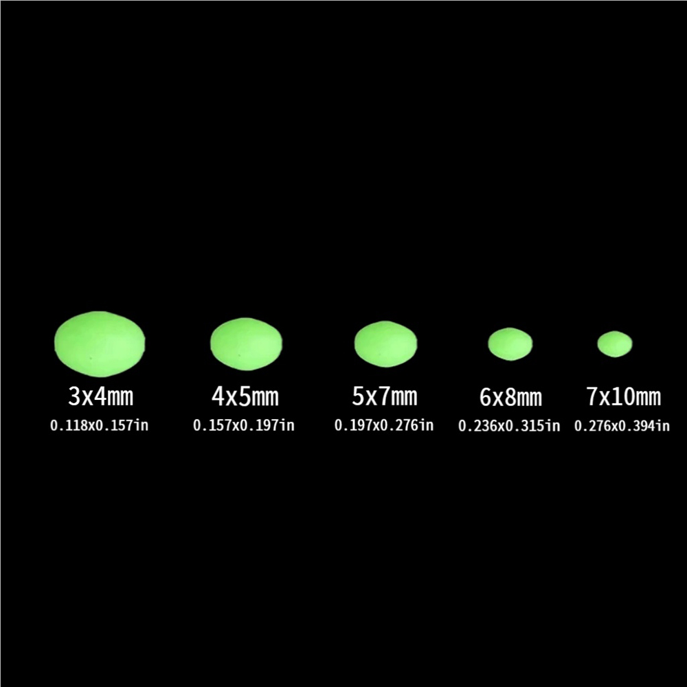 375Pcs/Set Night Luminous Fish - Fishing Lure Soft Plastic recension och pris