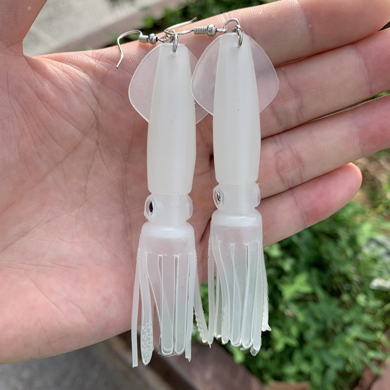 Noctilucence/Color Tube Squid  - Fishing Lure Soft Plastic recension och pris