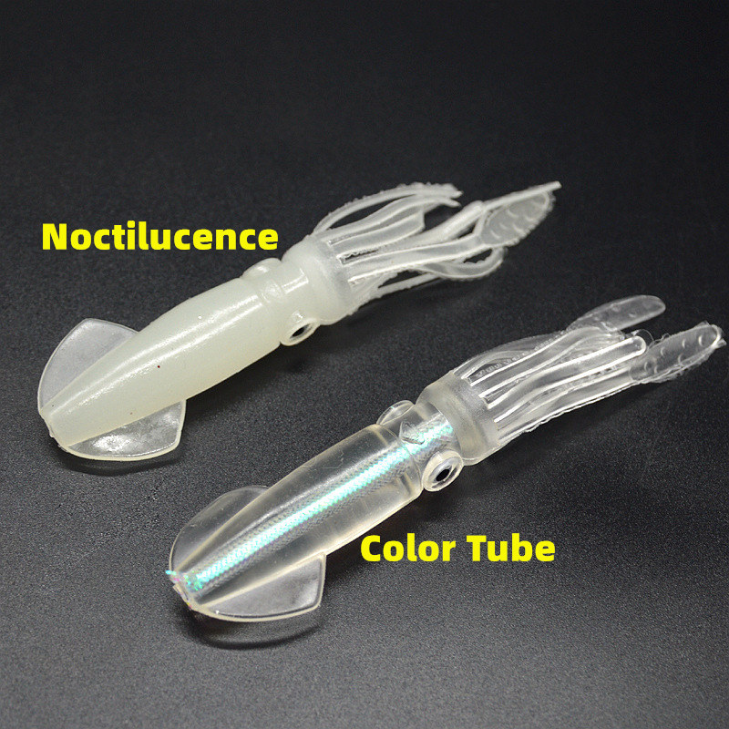 Noctilucence/Color Tube Squid  - Fishing Lure Soft Plastic recension och pris