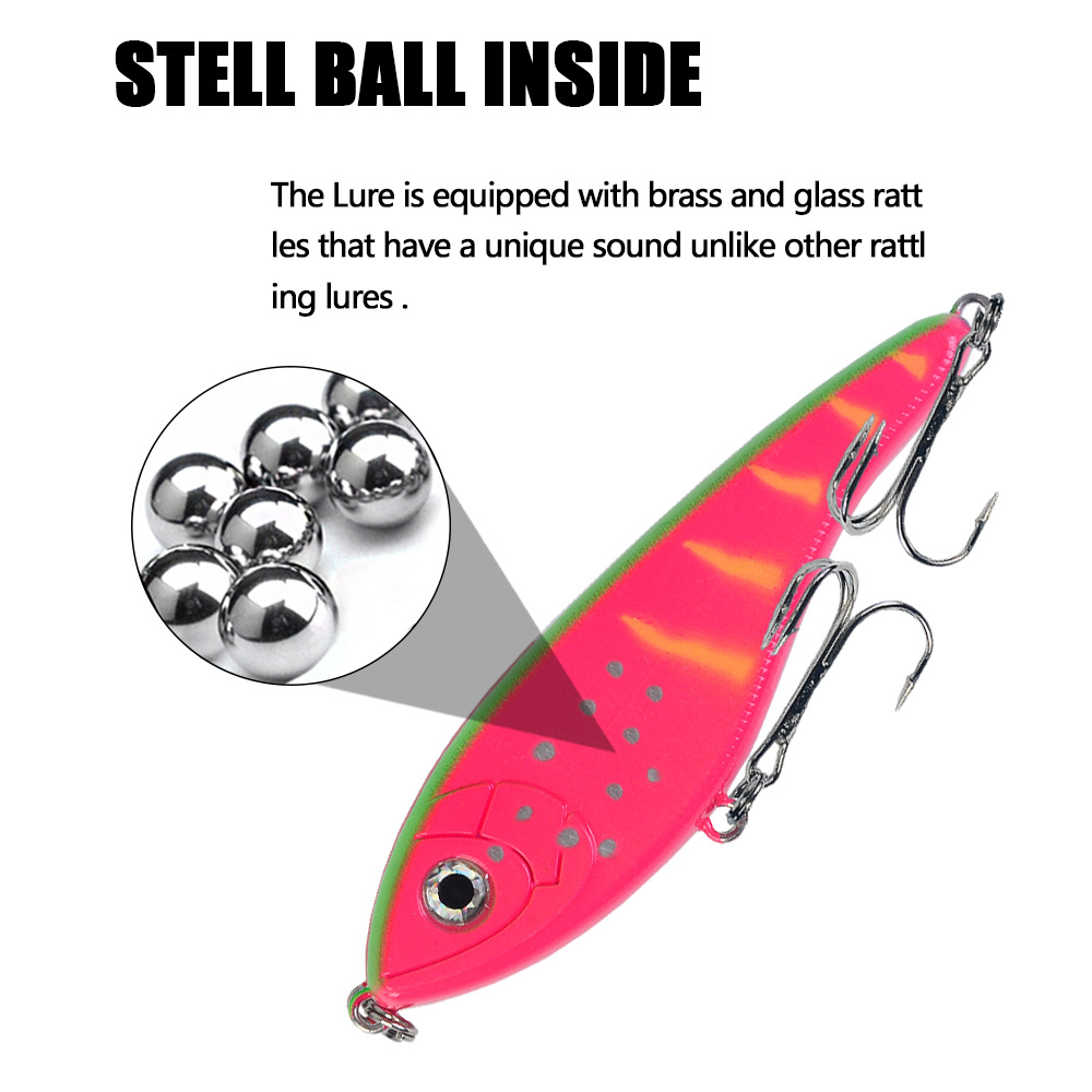 Loud Sound Jerkbait 10.5cm 29g - Fishing Lure Jerkbait recension och pris