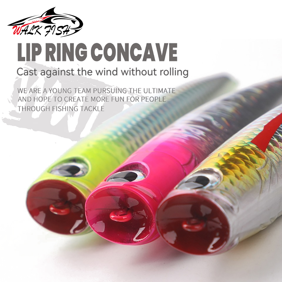WALK FISH 1Pcs 110mm 25g Float - Fishing Lure Popper recension och pris
