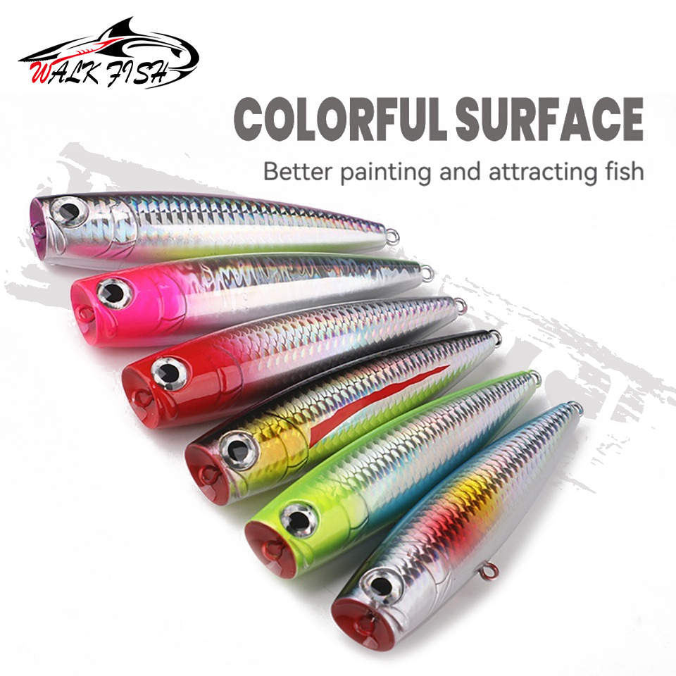 WALK FISH 1Pcs 110mm 25g Float - Fishing Lure Popper recension och pris