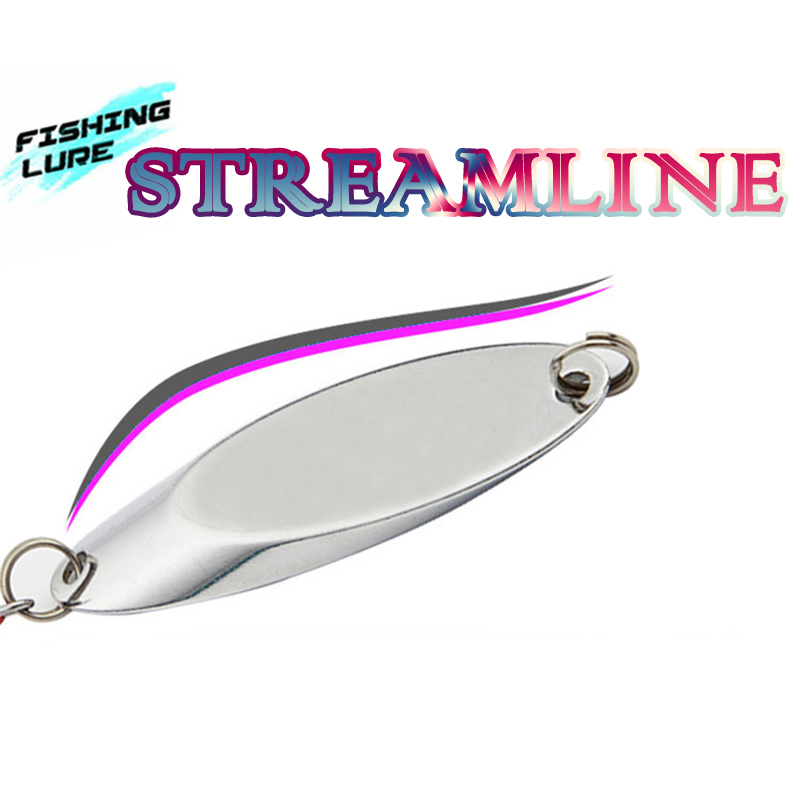 1pc 2.5g-35g Metal Spoon Lure  - Fishing Lure Spoon recension och pris