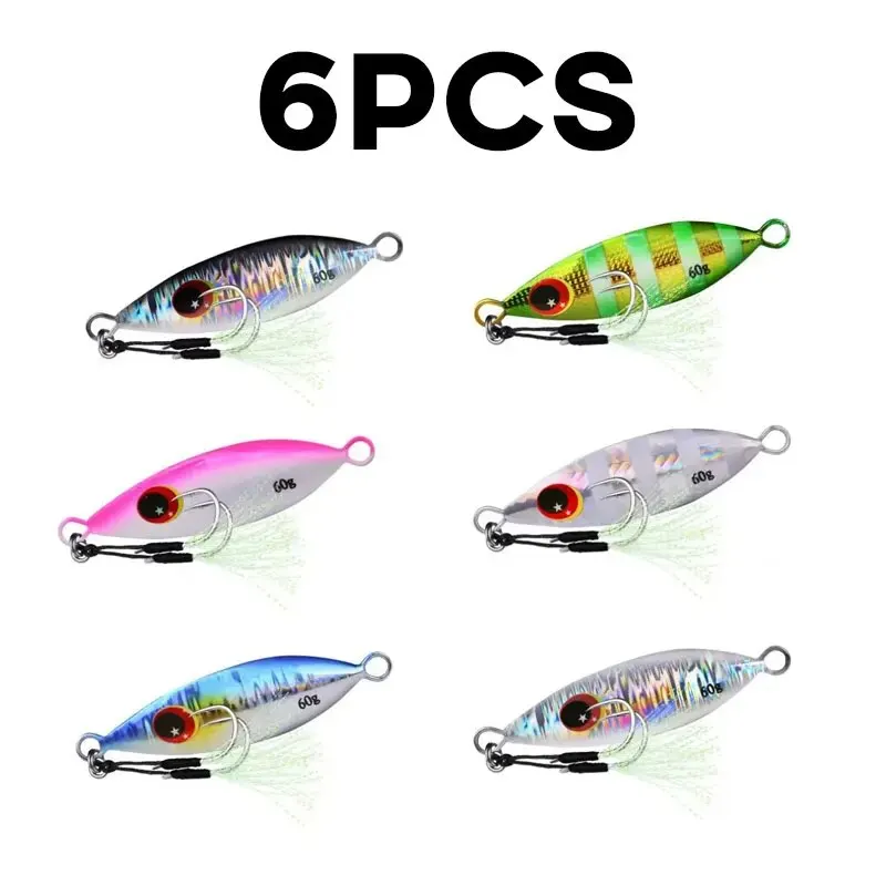Inchiku Metal Jig Spoon Lure 6 - Fishing Lure Buzzbait recension och pris