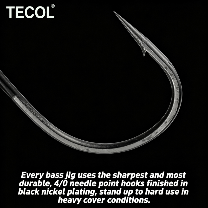 TECOL 10G Rubber Jig Silicone  - Fishing Lure Buzzbait recension och pris