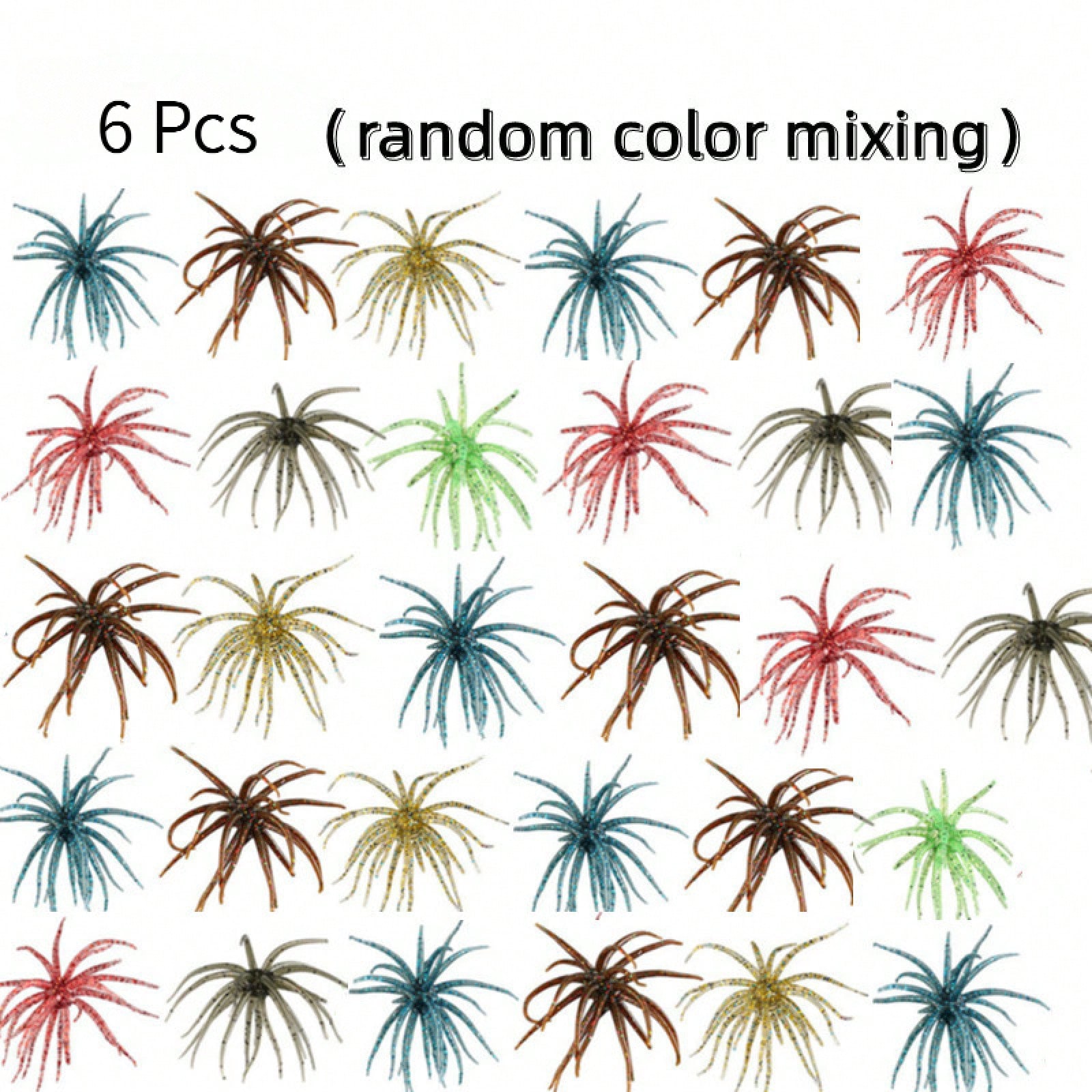 6Pcs Fishing Sea Urchin Soft L - Fishing Lure Making Kit recension och pris