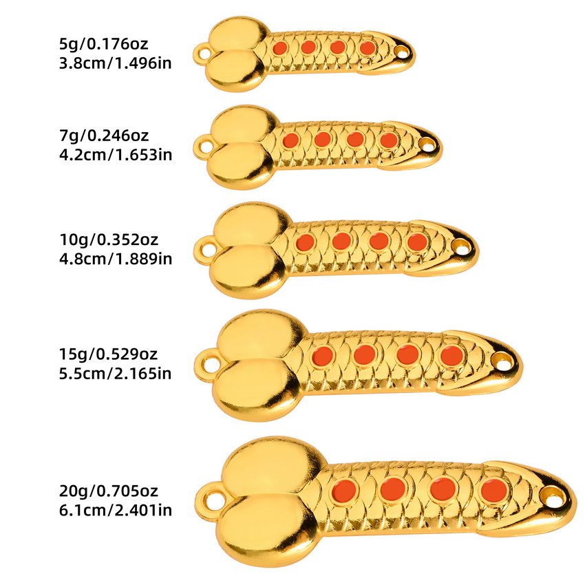 Metal Spoon Penis Shape Fishin - Fishing Lure Spoon recension och pris