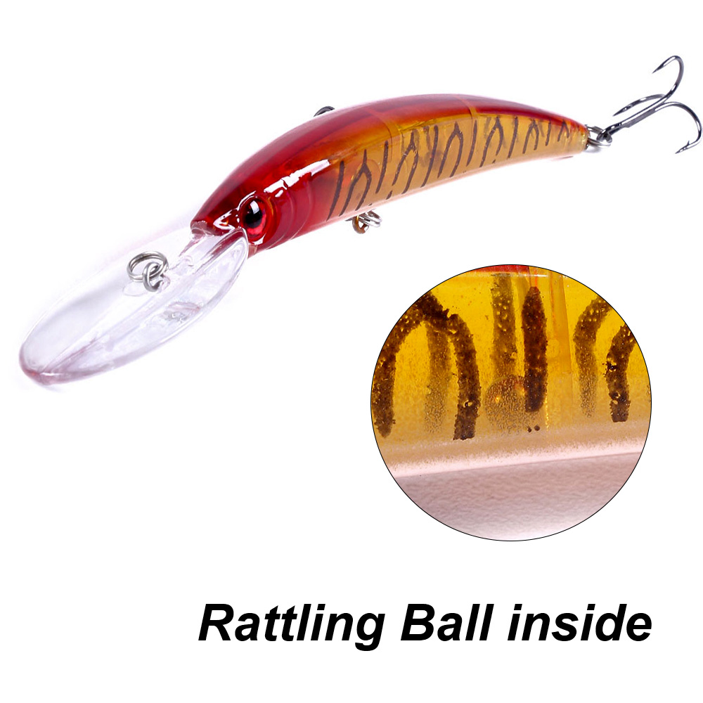 1PCS 15cm 15g  Deep Diving Jer - Fishing Lure Jerkbait recension och pris