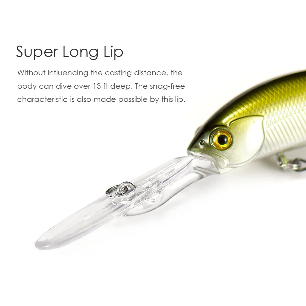Countbass Shad Style Crankbait - Fishing Lure Crankbait recension och pris