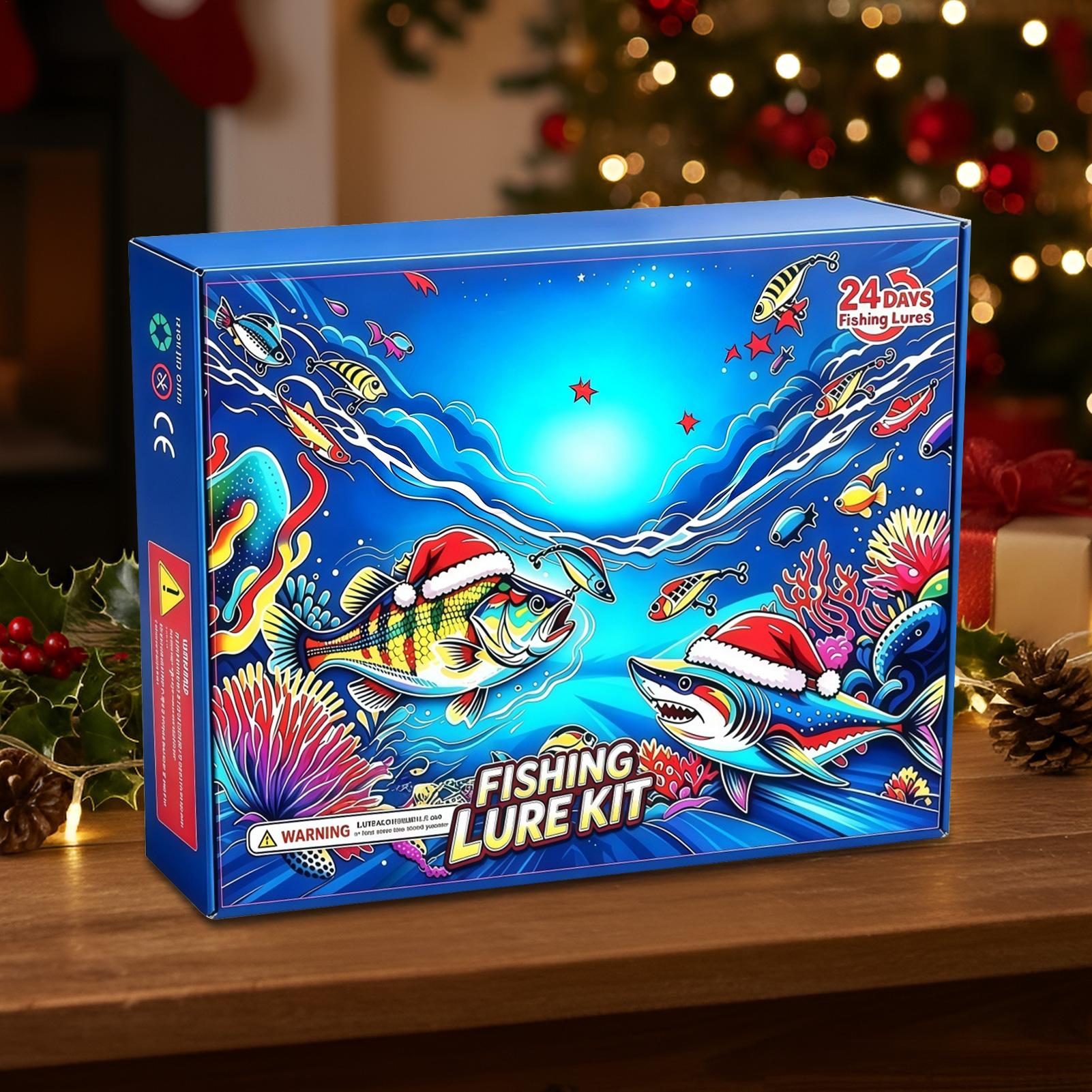 2026 Christmas Countdown Calen - Fishing Lure Kit recension och pris