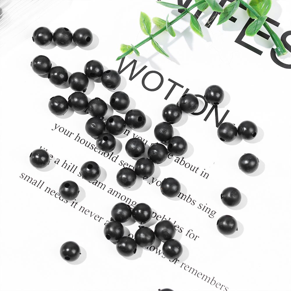 100pcs/lot Fishing Beads Space - Fishing Lure Soft Plastic recension och pris
