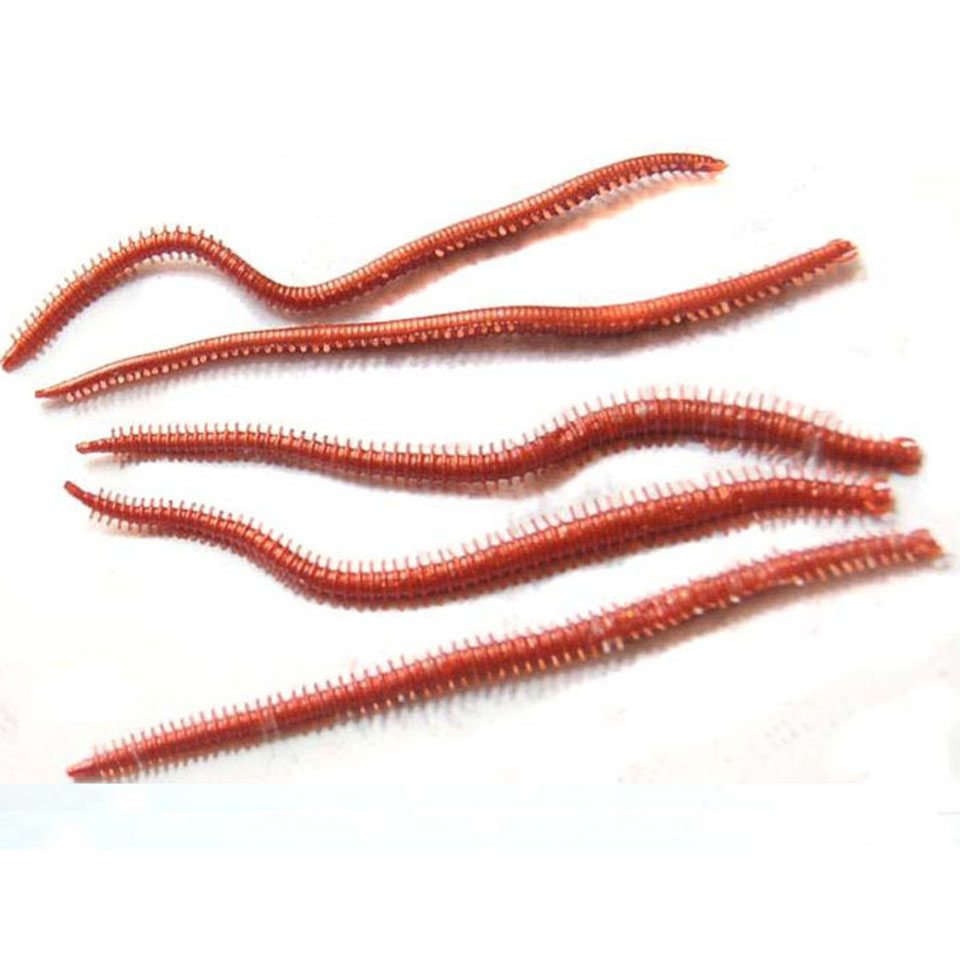 10PCS/Lot Artificial Sea Worms - Fishing Lure Soft Plastic recension och pris