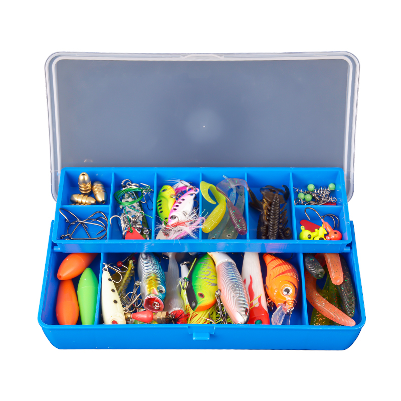 TAIYU Portable Fishing Tackle  - Fishing Lure Soft Plastic recension och pris