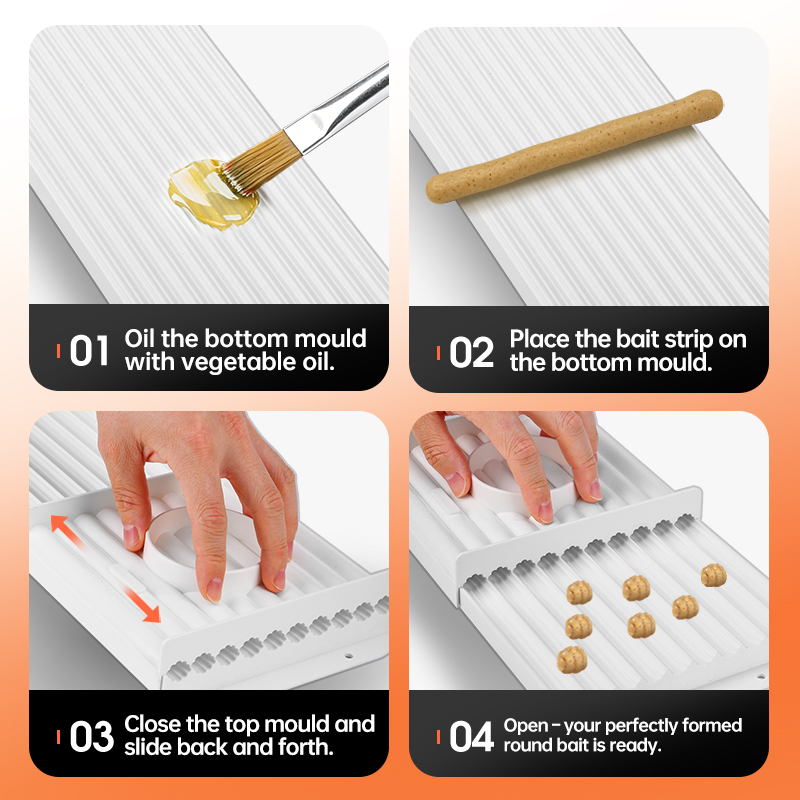 WEIHE Round Bait Shaping Board - Fishing Lure Making Kit recension och pris
