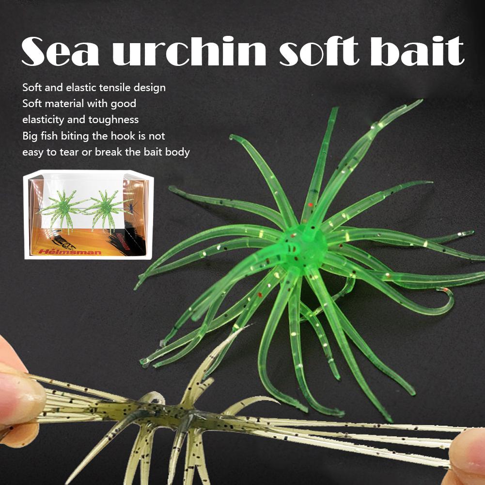 Floating TPR Sea Urchin Spiky  - Fishing Lure Swimbait recension och pris