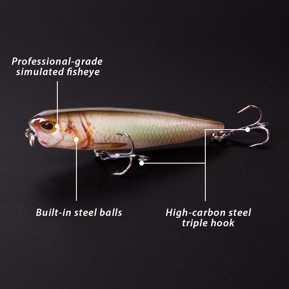 Hanlin Popper 6.5cm/2.56in/5.5 - Fishing Lure Popper recension och pris