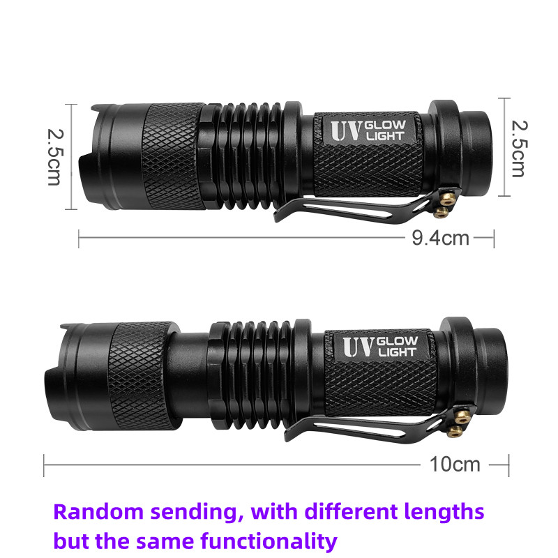 Mini UV Flashlight 395nm Ultra - Fishing Lure Making Kit recension och pris
