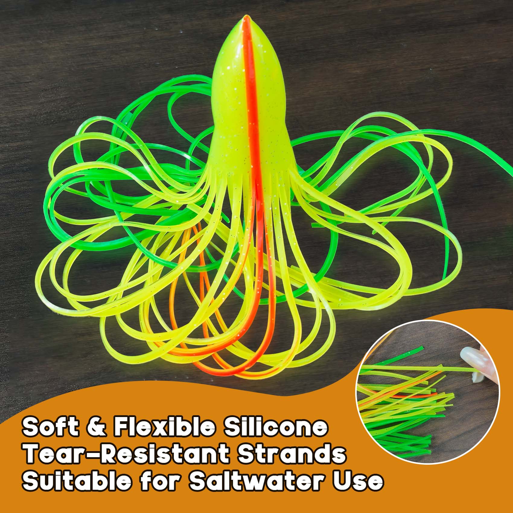Aventik Squid Skirt for Trolli - Fishing Lure Buzzbait recension och pris