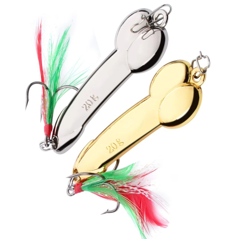Metal Spoon Penis Shape Fishin - Fishing Lure Spoon recension och pris