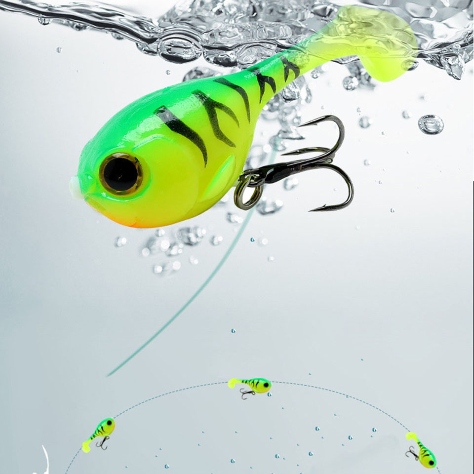 WALK FISH Soft Lure Balloonfis - Fishing Lure Soft Plastic recension och pris