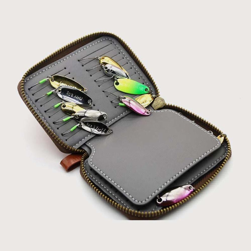 PU Leather Lure Wallet Bag Car - Fishing Lure Jig recension och pris