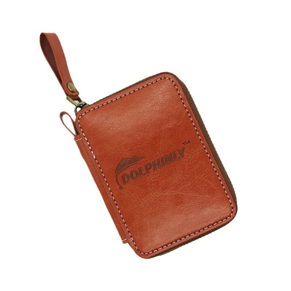 PU Leather Lure Wallet Bag Car - Fishing Lure Jig recension och pris