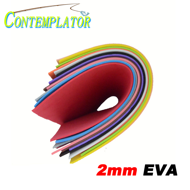 3/4/5pcs Fly Tying 2mm EVA Pap - Fishing Lure Topwater recension och pris