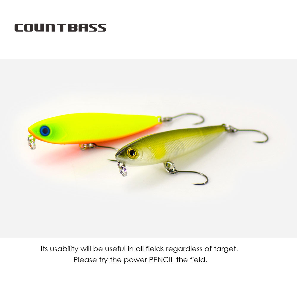 COUNTBASS Wobbler Topwater 55m - Fishing Lure Topwater recension och pris