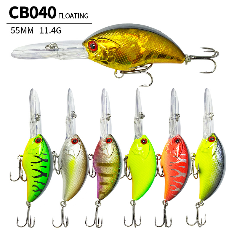 55MM 11.4G Crankbait Fishing L - Fishing Lure Jerkbait recension och pris