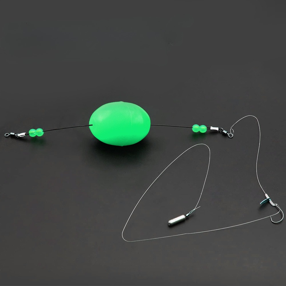 Glow Fishing Beads Oval Lumino - Fishing Lure Making Kit recension och pris