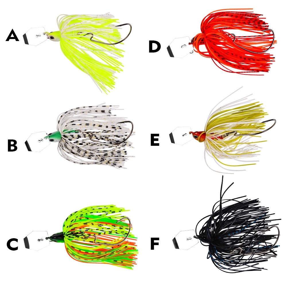 12G/15G/20G/ Chatter Bait Spin - Fishing Lure Buzzbait recension och pris