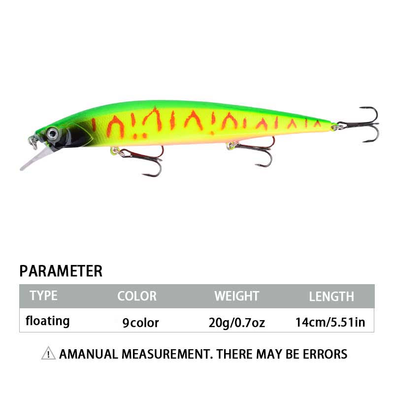 1pc 14cm/20g Plastic Simulatio - Fishing Lure Swimbait recension och pris