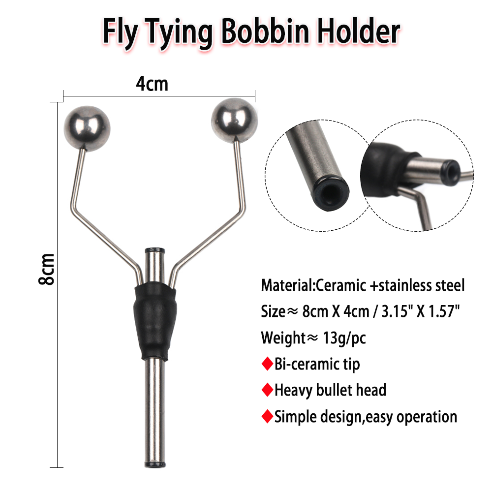 Vampfly Bi-Ceramic Tip Bobbin  - Fishing Lure Jig recension och pris