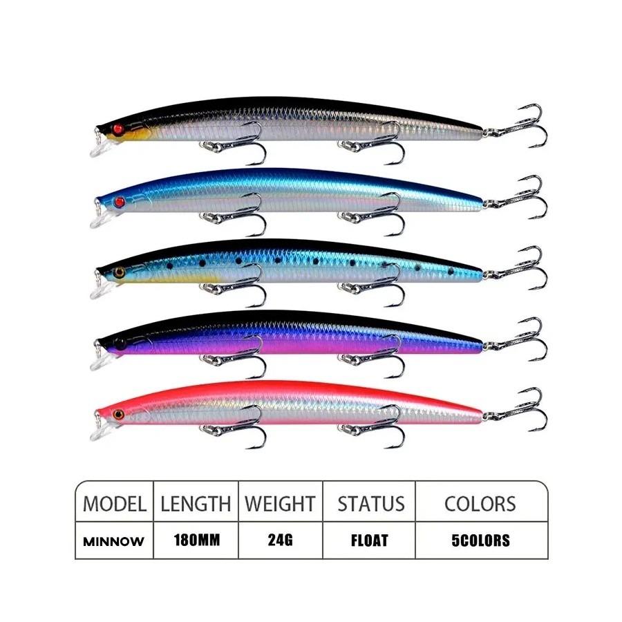 Laser Minnow Fishing Lure 18cm - Fishing Lure Crankbait recension och pris