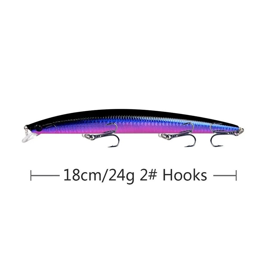 Laser Minnow Fishing Lure 18cm - Fishing Lure Crankbait recension och pris